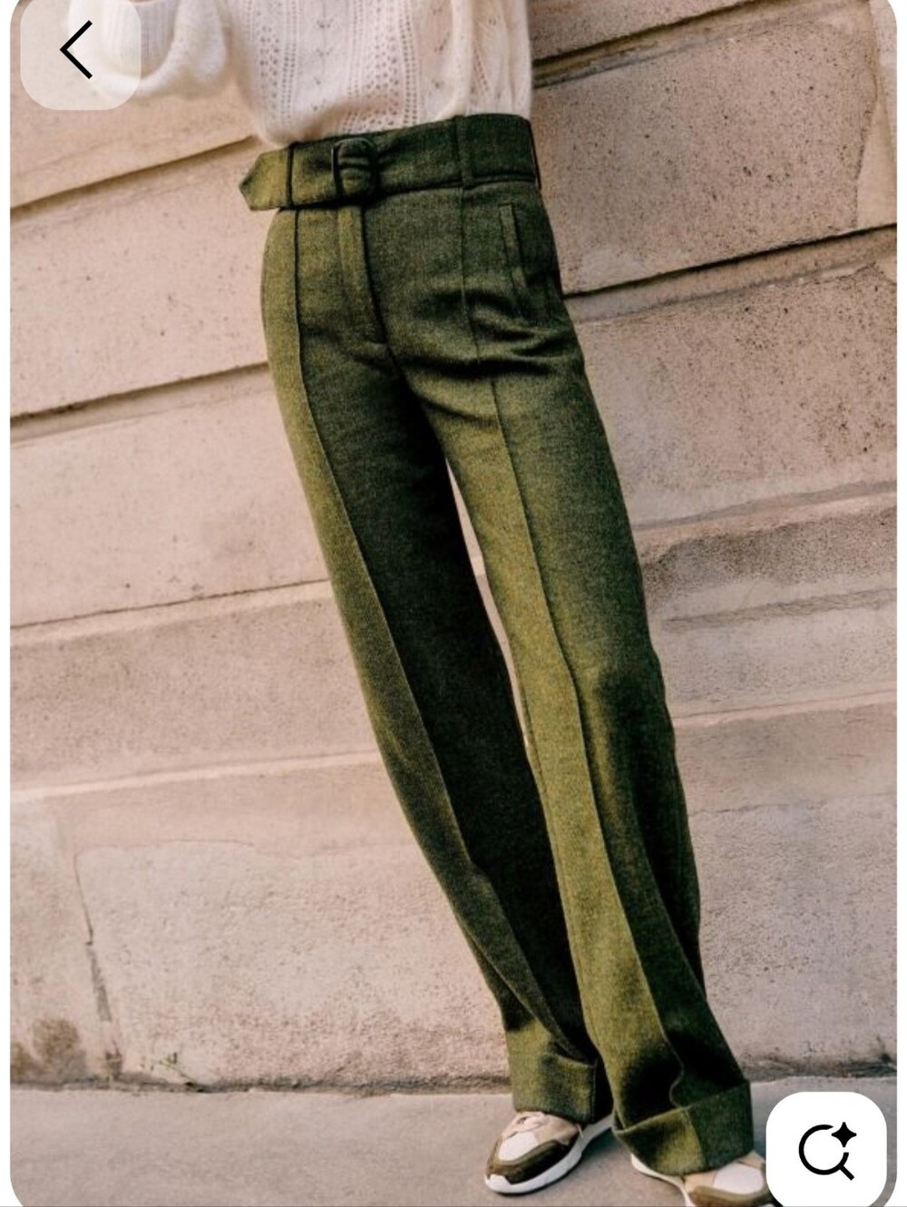 Sezane Pants 100%VIRGIN WOOL